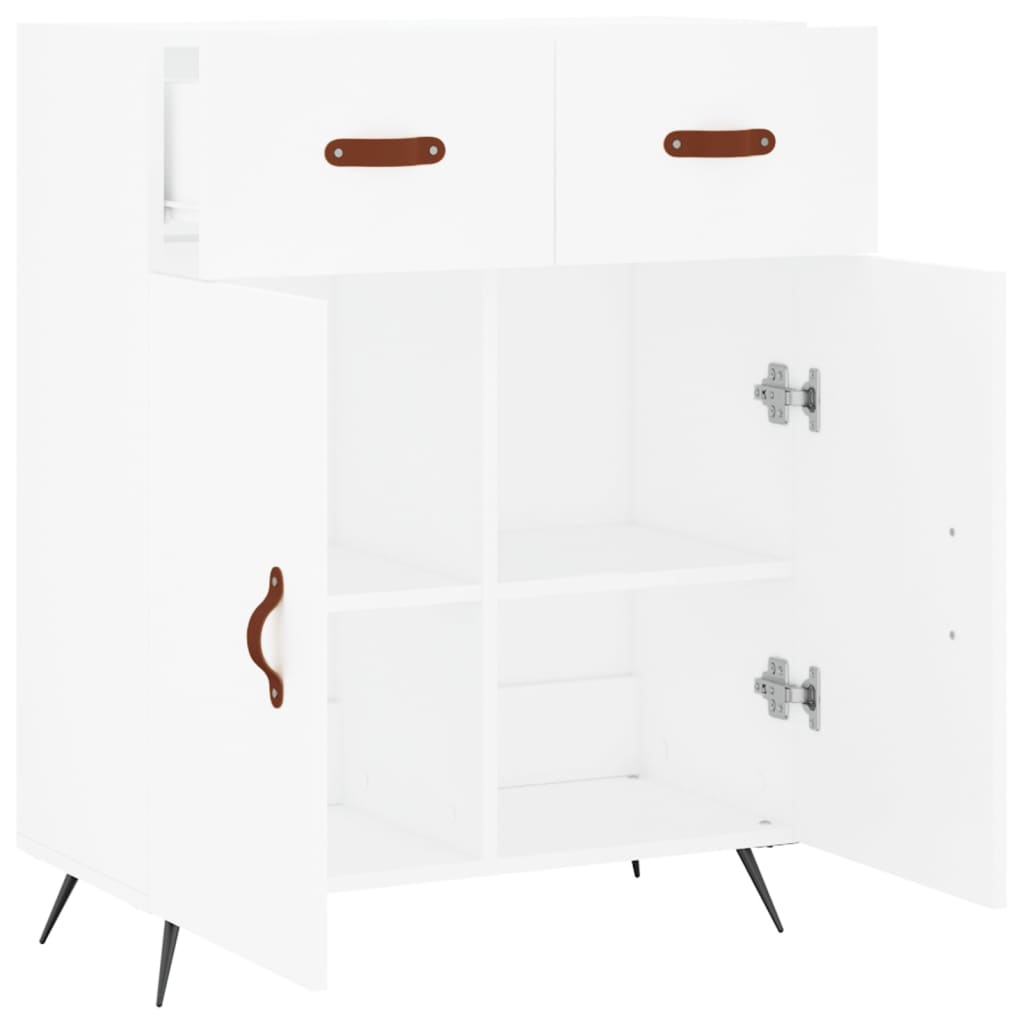 Sideboard Weiss 69,5x34x90 cm Holzwerkstoff